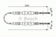 Трос BOSCH 1 987 477 041