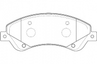 Комплект тормозных колодок WAGNER WBP24485A