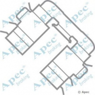 Комплектующие APEC braking KIT418