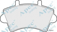 Комплект тормозных колодок APEC braking PAD1204