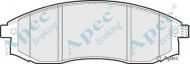 Комплект тормозных колодок APEC braking PAD1228