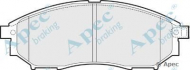 Комплект тормозных колодок APEC braking PAD1502
