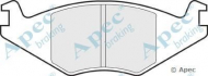 Комплект тормозных колодок APEC braking PAD439