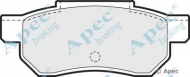 Комплект тормозных колодок APEC braking PAD587