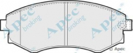 Комплект тормозных колодок APEC braking PAD719