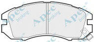 Комплект тормозных колодок APEC braking PAD739