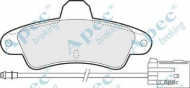 Комплект тормозных колодок APEC braking PAD807