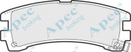 Комплект тормозных колодок APEC braking PAD1210