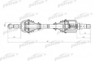 Вал PATRON PDS0080
