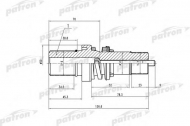 Вал PATRON PDSV019