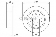 Тормозной диск BOSCH 0 986 479 317