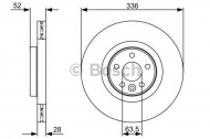 Тормозной диск BOSCH 0 986 479 395