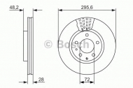 Тормозной диск BOSCH 0 986 479 758