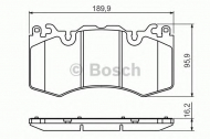 Комплект тормозных колодок BOSCH 0 986 494 440