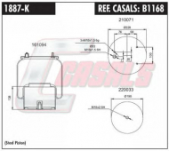 Баллон пневматической рессоры CASALS B1168