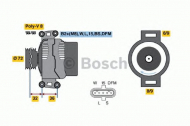 Генератор BOSCH 0 124 555 034