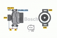 Генератор BOSCH 0 124 625 006