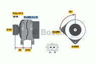 Генератор BOSCH 0 123 310 049