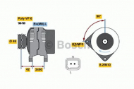 Генератор BOSCH 0 986 045 241