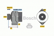Генератор BOSCH 0 986 080 010