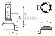 Лампа накаливания BOSCH 1 987 302 082