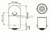 Лампа накаливания BOSCH 1 987 302 204