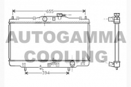 Теплообменник AUTOGAMMA 104514