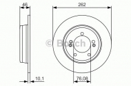 Тормозной диск BOSCH 0 986 479 A16