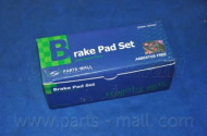 Комплект тормозных колодок PARTS-MALL PKF-010
