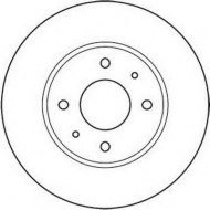 Тормозной диск BENDIX 562088B