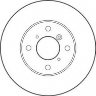 Тормозной диск BENDIX 562179B