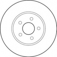 Тормозной диск BENDIX 562180B