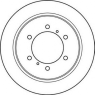Тормозной диск BENDIX 562380B