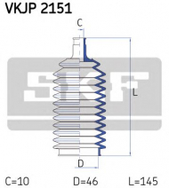 Комплект пыльника SKF VKJP 2151
