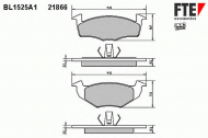 Комплект тормозных колодок FTE BL1525A1