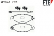 Комплект тормозных колодок FTE BL1652A4