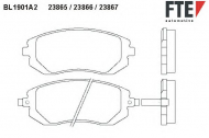 Комплект тормозных колодок FTE BL1901A2
