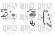 Комплект водяного насоса / зубчатого ремня QUINTON HAZELL QBPK3312