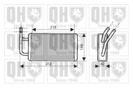 Теплообменник QUINTON HAZELL QHR2113