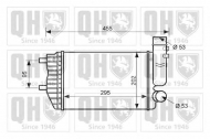 Теплообменник QUINTON HAZELL QIC103