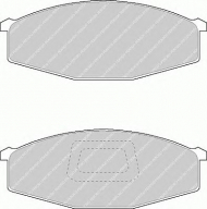 Комплект тормозных колодок FERODO FVR321