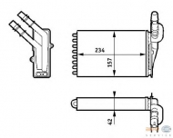 Теплообменник HELLA 8FH 351 313-391