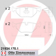 Комплект тормозных колодок ZIMMERMANN 21934.170.1