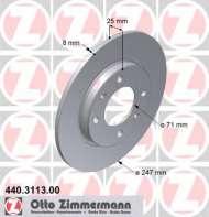 Тормозной диск ZIMMERMANN 440.3113.00
