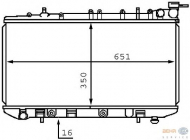 Теплообменник HELLA 8MK 376 708-001