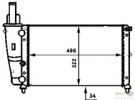 Теплообменник HELLA 8MK 376 713-381