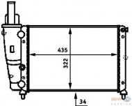 Теплообменник HELLA 8MK 376 713-511