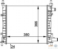 Теплообменник HELLA 8MK 376 714-251