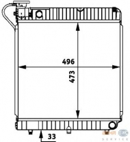 Теплообменник HELLA 8MK 376 721-361