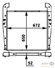 Теплообменник HELLA 8ML 376 724-331